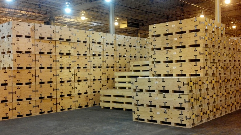 reusable shipping crates